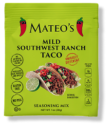 Mateo's Mild Southwest Ranch Taco Seasoning