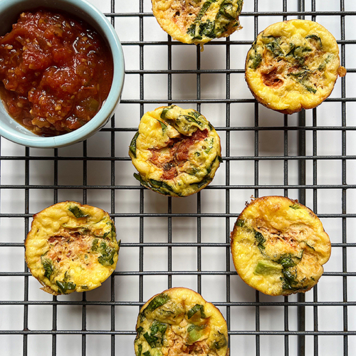 Spicy Southwestern Egg Bites