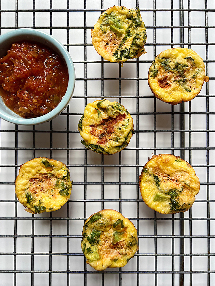 Spicy Southwestern Egg Bites